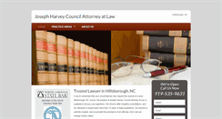 Desktop Screenshot of hillsboroughlawoffice.com